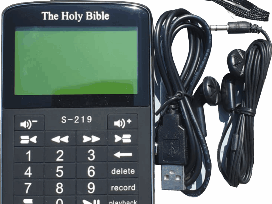 RCCG BIBLE MP3 PLAYER-AUDIO & TEXT - Redemption Store