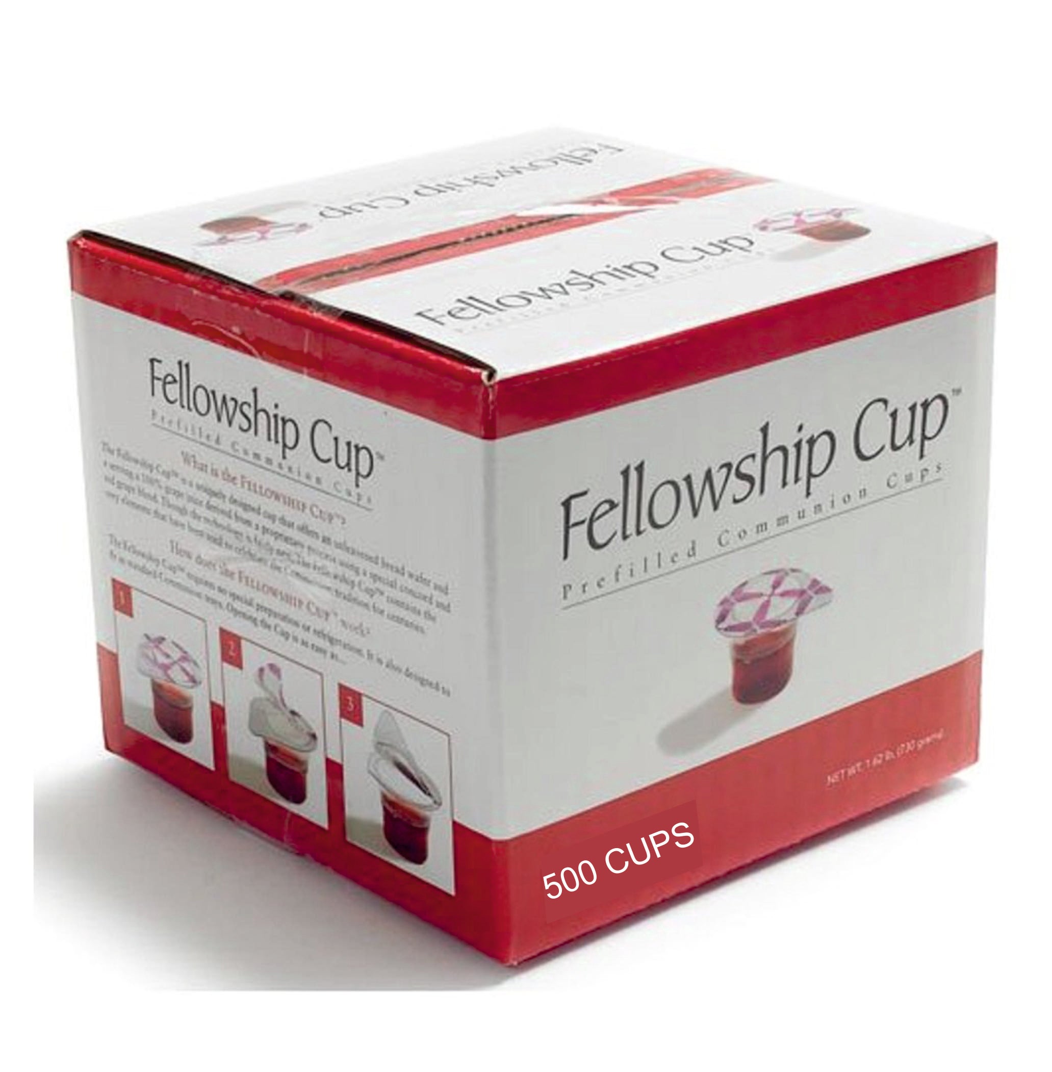 Holy Communion Bread & 100% Grape Juice - 500 Cups - Redemption Store
