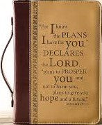 I Know The Plans Bible Cover (Extra Large) - Image 3