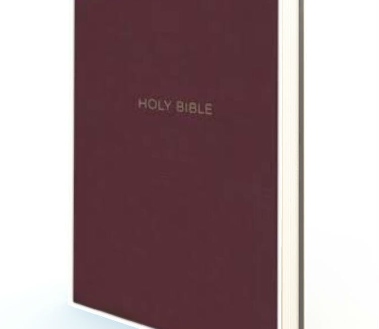 KJV Super Giant Print Reference Bible (Comfort Print)-Burgundy Leatherflex - Redemption Store