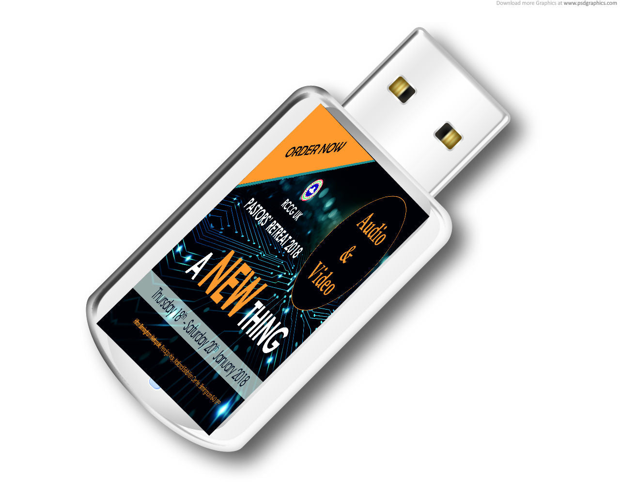 PASTORS' RETREAT JANUARY 2018 - USB DRIVE - Redemption Store