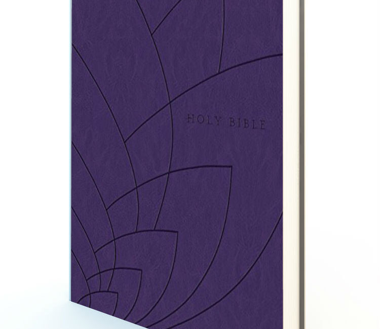Premium Gift Bible - NLT Purple Leathersoft - Redemption Store
